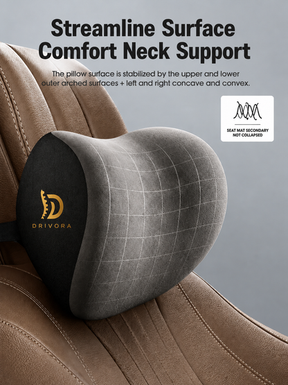 DRIVORA™ SET Completo — Soporte Lumbar + Cervical para Auto
